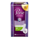 Poise® Female Disposable Regular Length Bladder Control Pad, One Size Fits Most, Light Absorbency