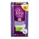 Poise® Female Disposable Regular Length Bladder Control Pad, One Size Fits Most, Light Absorbency