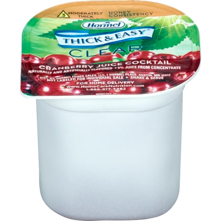 Thick & Easy® Thickened Beverage, Flavored, 4 oz. Portion Cup Ready to Use, Honey Consistency