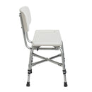 Drive Deluxe Bariatric Shower Chair With Cross-Frame Brace 500 lbs. Weight Capacity