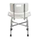 Drive Deluxe Bariatric Shower Chair With Cross-Frame Brace 500 lbs. Weight Capacity