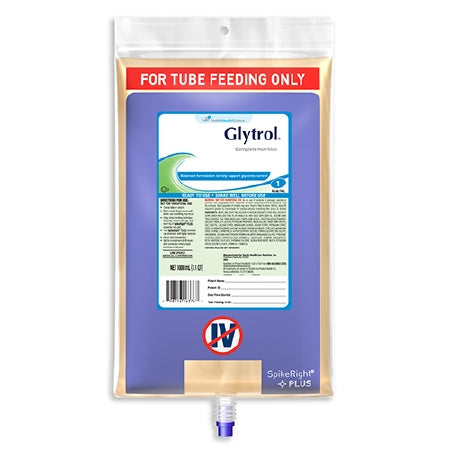 Glytrol® Adult Tube Feeding Formula, Unflavored, Ready to Hang Bag