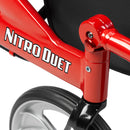 Nitro Duet Rollator and Transport Chair - Red
