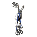 Steel Rollator with 6” Wheels, Knockdown Weight Capacity 350 lbs.