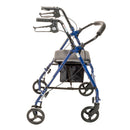 Steel Rollator with 6” Wheels, Knockdown Weight Capacity 350 lbs.