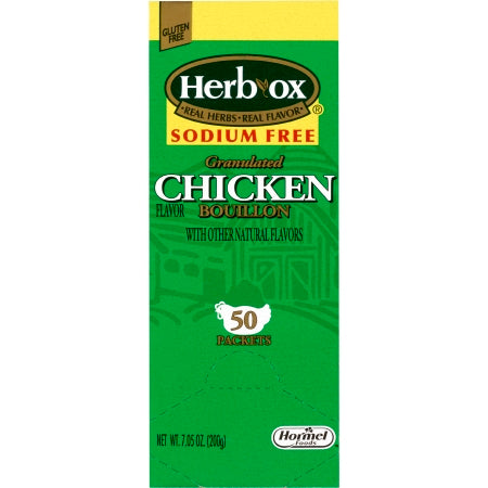 Herb-Ox® Flavored Sodium-Free Instant Broth, Ready to Use 8 oz. Individual Packet
