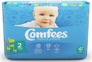 Comfees® Unisex Disposable Contoured Baby Diaper, Kid Design, Moderate Absorbency
