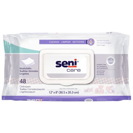 Seni® Care Rinse-Free Bath Wipe