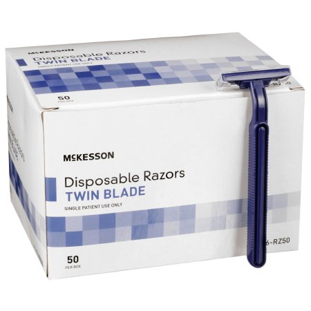 McKesson Twin Blade Disposable Razor