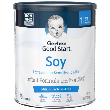 Infant Formula Gerber® Good Start® Soy 12.9 oz. Can Powder