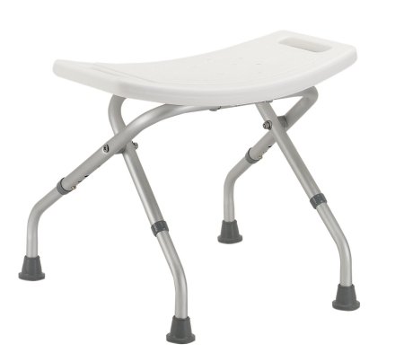 drive™ Folding Bath Bench  Without Arms Aluminum Frame Without Backrest 19-3/4 Inch Seat Width