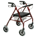 Bariatric 4 Wheel Rollator drive™ Go-Lite Steel Frame
