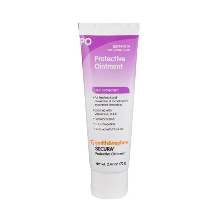 Secura™ Scented White Petrolatum Skin Protectant, 98% Strength Ointment Tube