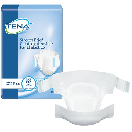 TENA® Stretch™ Plus Unisex Disposable Incontinence Brief :