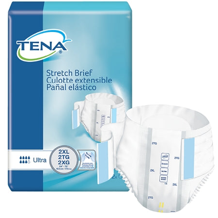TENA® Stretch™ Ultra Adult Disposable Incontinence Brief, Moderate Absorbency