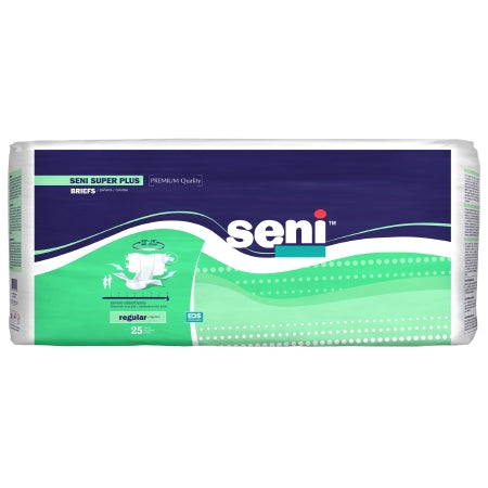 Seni® Super Plus Unisex Disposable Adult Incontinence Brief, Heavy Absorbency
