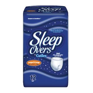 Sleep Overs® Youth Pants, Large/XL 60 to 125 lb