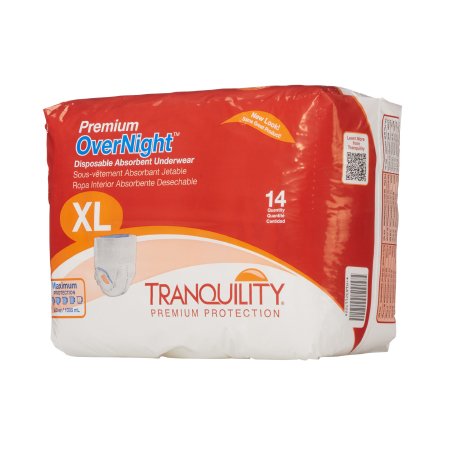 Tranquility® Premium OverNight™ Unisex Disposable Absorbent Underwear