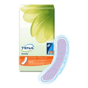 TENA® Intimates™ Ultimate Female Disposable Bladder Control Pad, 16 Inch Length, Heavy Absorbency