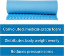 Mattress Overlay McKesson Convoluted Foam 72 L X 33 W X 4 H Inch