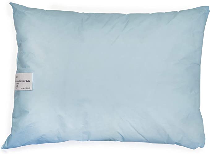 Bed Pillow McKesson Blue Reusable