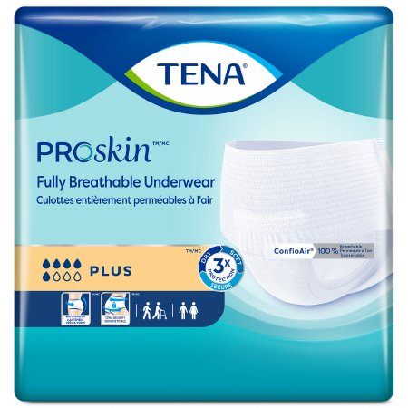 TENA ProSkin Plus Unisex Breathable Pull On Absorbent Underwear