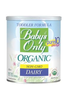 Toddler Formula Baby's Only Organic® Unflavored 360 Gram Can Powder