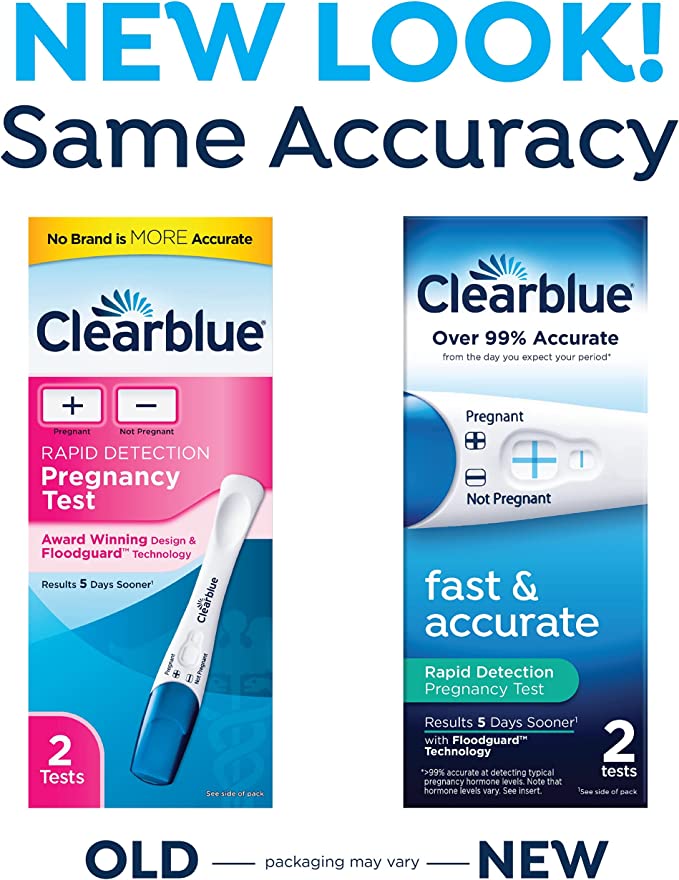 Clearblue Early Detection Pregnancy Test-  2 Tests