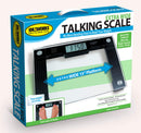 Floor Scale Ideaworks® Digital Audio Display 550 lbs. Capacity Black / Glass AC Power