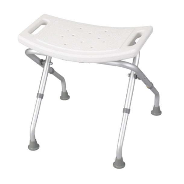 drive™ Folding Bath Bench  Without Arms Aluminum Frame Without Backrest 19-3/4 Inch Seat Width