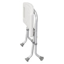 drive™ Folding Bath Bench  Without Arms Aluminum Frame Without Backrest 19-3/4 Inch Seat Width