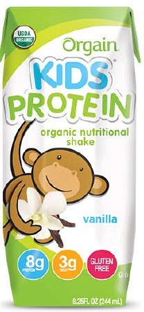 Orgain® Kids® Protein Organic Nutritional Shake, 8.25 oz. Carton, Ready To Use