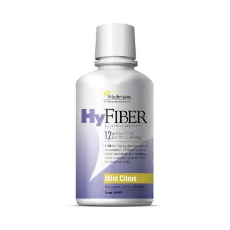 HyFiber® with FOS Oral Supplement / Tube Feeding Formula, Citrus Flavor, Ready to Use 32 oz. Bottle