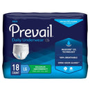 Prevail Daily Underwear, Men's Disposable Absorbent Underwear, Heavy Absorbency