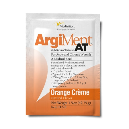 ArgiMent®AT Oral Supplement, Orange Cream Flavor, Powder 42.75 Gram Individual Packet
