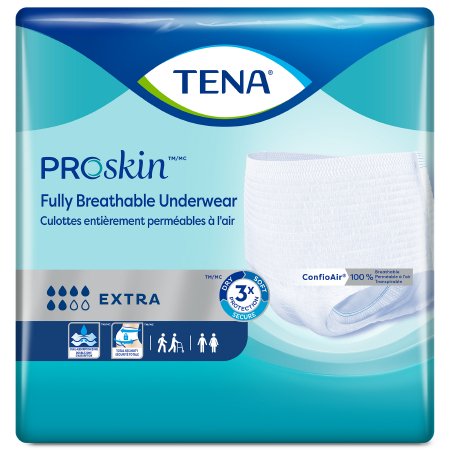 Tena ProSkin Extra Unisex  Moderate Absorbent Pull On Underwear
