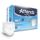 Attends® Advanced Unisex Disposable Absorbent Underwear, Pull On with Tear Away Seams, Heavy Absorbency