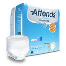 Attends® Advanced Unisex Disposable Absorbent Underwear, Pull On with Tear Away Seams, Heavy Absorbency