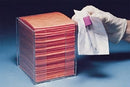 Biohazard Wipe BloodBloc™ Heavy Absorbency White / Orange NonSterile Cellulose / Polyethylene 4 X 4 Inch Disposable
