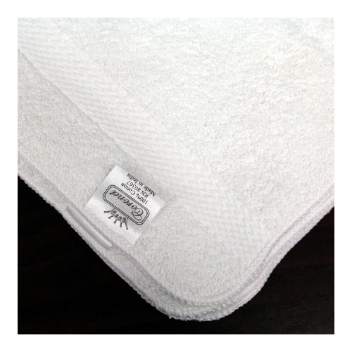 Washcloth Royal Silver Basics 12 X 12 Inch White Reusable, One Dozen