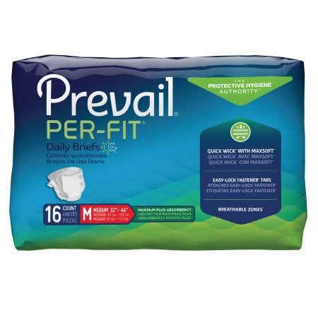 Prevail Per-Fit Unisex Maximum Absorbency Incontinence Briefs