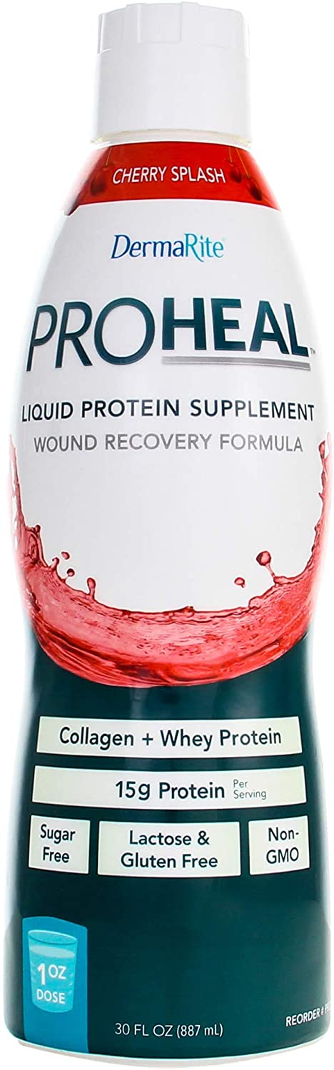 ProHeal™ Critical Care Oral Protein Supplement, Cherry Splash Flavor, Ready to Use 30 oz. Bottle