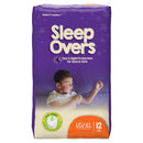 Cuties® Sleep Overs® Unisex Disposable Absorbent Underwear, Pull On with Tear Away Seams, Heavy Absorbency