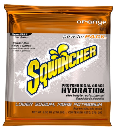 Sqwincher® Powder Pack® Electrolyte Replenishment Drink Mix, Flavored, 9.53 oz. Powder Packet