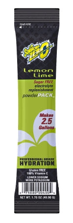 Sqwincher® Zero Electrolyte Replenishment Drink Mix, 1.76 oz. Individual Packet