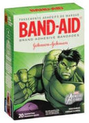 Band-Aid® Adhesive Strip, assorted sizes, 20/BX