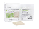 McKesson Square Sterile Adhesive Silicone Foam Dressing with Border, 3 x 3 Inch, 1/EA
