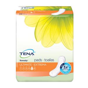 TENA® Intimates™ Ultimate Female Disposable Bladder Control Pad, 16 Inch Length, One Size Fits Most, Heavy Absorbency
