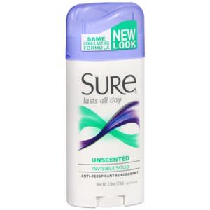 Sure® Antiperspirant / Deodorant, 1/EA