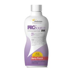 ProSource ZAC™ Protein Supplement, Berry Punch Flavor, 32 oz. Bottle Ready to Use